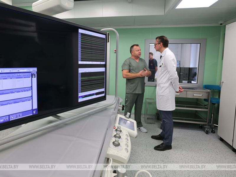 В Минской областной клинической больнице открылся новый ангиографический кабинет