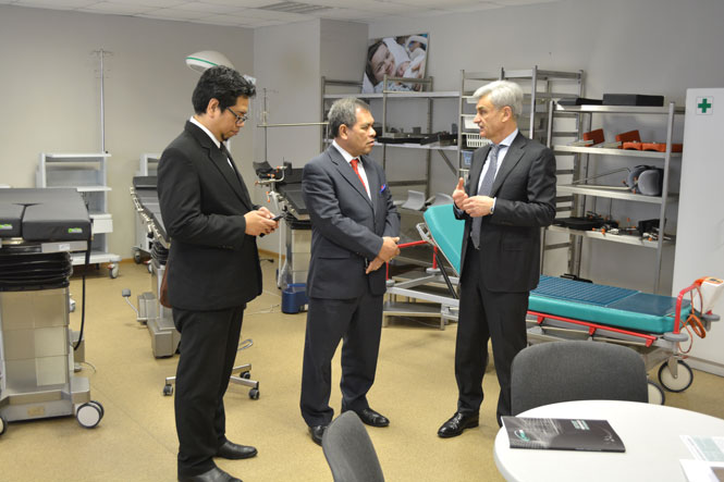  The Ambassador of Indonesia visited "MEDIN"