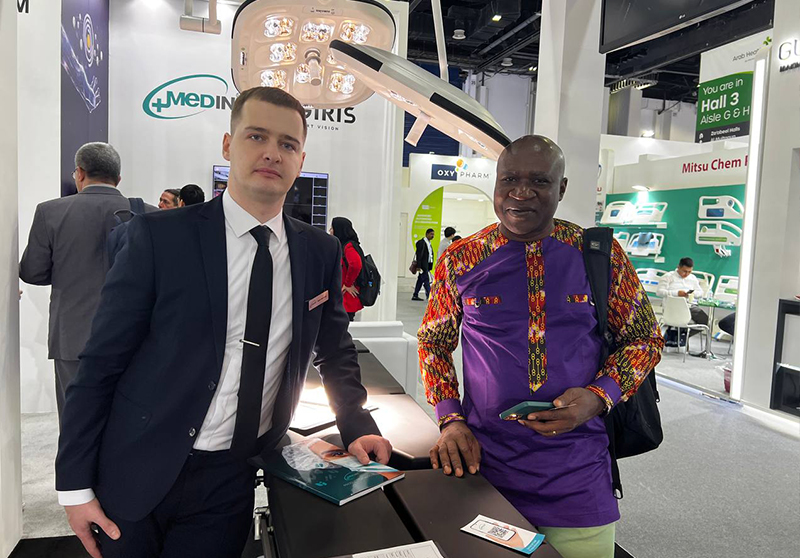 Благодарим за посещение стенда МЕДИН на Arab Health 2024