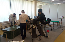 Медин на выставке "Военно-полевая хирургия и реабилитация"